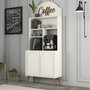 Hanah Home Lyon 80 - Crema y Nogal